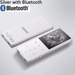2.4 inch screen new metal mp3 player bluetooth 4.2 Lossless Music Mini Portable HIFI Record fm Radio E-book video Audio Player