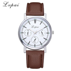 Lvpai Man Watch Casual Quartz Leather Band Analog Wrist Watch Mens Reloj Hombre 2019 clock men relogio masculino