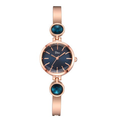 Simple Women's Watches DISU Disc Bracelet  Ladies Quartz Wristwatch Alloy Strap Luxury Clock Fashion Dress  Gift Reloj Mujer @50