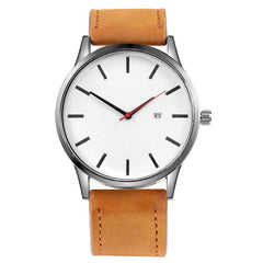 NEW Men's Watches Fashion Leather Quartz Watch Men Casual Sports Male erkek kol saati Wristwatch Montre Hombre Relogio Masculino
