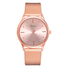 Women Watch Gold Mesh Fashion Bracelet Dress Watches Quartz Wristwatch Ladies Casual Dress Gift Clock Relogio Feminio@50