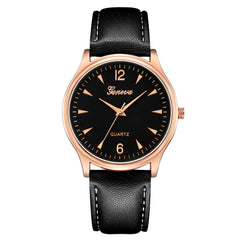 Men Watch Luxury Fashion Faux Leather Blue Ray Glass Quartz Analog Watch Man new arrival in men wrist watches relogios masculino