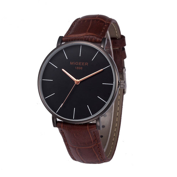 Men Watch Stylish And Simple Temperament Belt Watch Man watches mens 2019 Reloj Hombre 2019 relogio masculino
