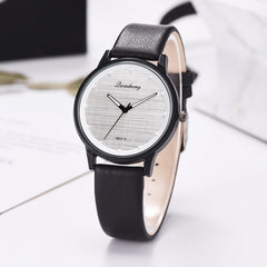 Featured Women Watches Dot Dial Ladies Fashion Quartz Wristwatch Fashion Leather  Strap Clock  Casual Dress Zegarki Damskie@50
