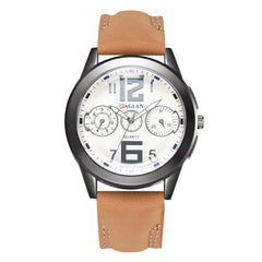 Men Wristwatch Fashion Quartz High Quality Leather Blu Ray Glass Clock Watch Man Watches Mens 2019 relogios masculinos
