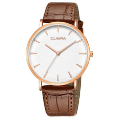 Men's Watch Leather Military Casual Analog Quartz Business watch man new arrival in men wrist watches relogios masculino
