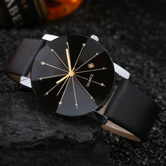 Men Wrist Watch Luxury Stainless Steel Quartz Date Sport Leather Band Dial Watch Man Reloj Hombre 2019 Men Wristwatch Clock