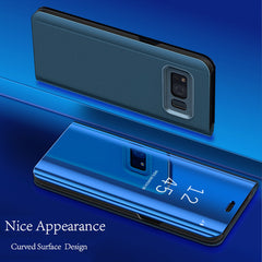 Mirror Flip Case For Samsung Galaxy Note 8 S8 Plus S6 S7 Edge Slim Clear View Smart Cover For iphone 6 6s 7 8 Plus X Phone Cases