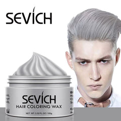 Sevich hair color wax hair dye permanent hair colors cream unisex strong hold grandma grey disposable pastel dynamic hairstyles