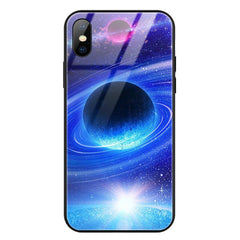Case For iPhone XS Max XR X 8 Case Silicon Slim Back Tempered Glass Starry sky For iPhone 8 7 Plus 6 6s 8Plus Cases Cover Capa