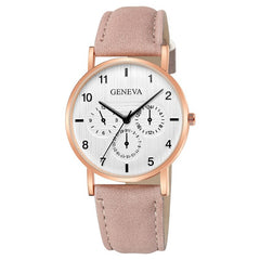 Women's Watches Fashion Geneva Brand Roman Numeral Ins Wind Small Fresh Cute Ladies Clock Can Be Used As A Couple Reloj Mujer@50