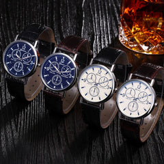 Men Women Wrist Watch Blu Ray Glass Neutral Quartz Simulates Wristwatch Mens Reloj Hombre 2019 clock men relogio masculino