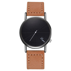 LVPAI Men's Wrist Watch Fashion Leather Belt Analog Sport Quartz Watch Mens Reloj Hombre 2019 Men Wristwatch Clock
