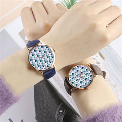 Funny Avocado Pattern Minimalist Style Ladies Watch Temperamental Orologio Donna women's Watches Bayan Kol Saaty Fashion@50