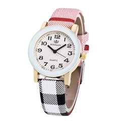 Small Minimalist White Dial With Irregular Striped Strap Women's Watches De Luxe Montres Femmes Romain Horloge Cadeau Quartz@50