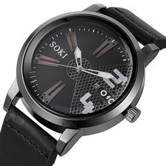 Men Wristwatch Clock Analog Quartz Round Wrist Watch For Man Relojes Hombre 2019 relogios masculinos saat erkek kol saati