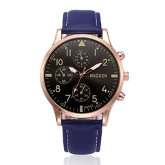 Men Wrist Watch Design Leather Retro Design Leather Band Analog Alloy Quartz Watch Man Reloj Hombre 2019 relogio masculino