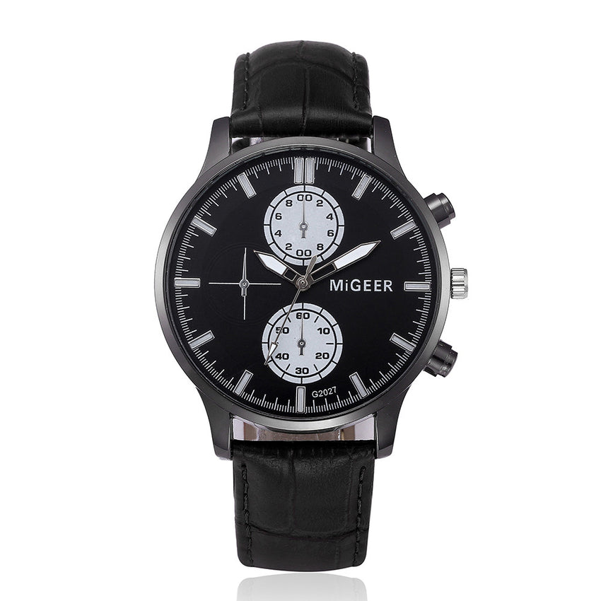Men Wrist Watch Retro Design Leather Band Analog Alloy Quartz Watch Man Reloj Hombre 2019 Men Wristwatch Clock relogio masculino