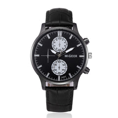 Men Wrist Watch Retro Design Leather Band Analog Alloy Quartz Watch Man Reloj Hombre 2019 Men Wristwatch Clock relogio masculino