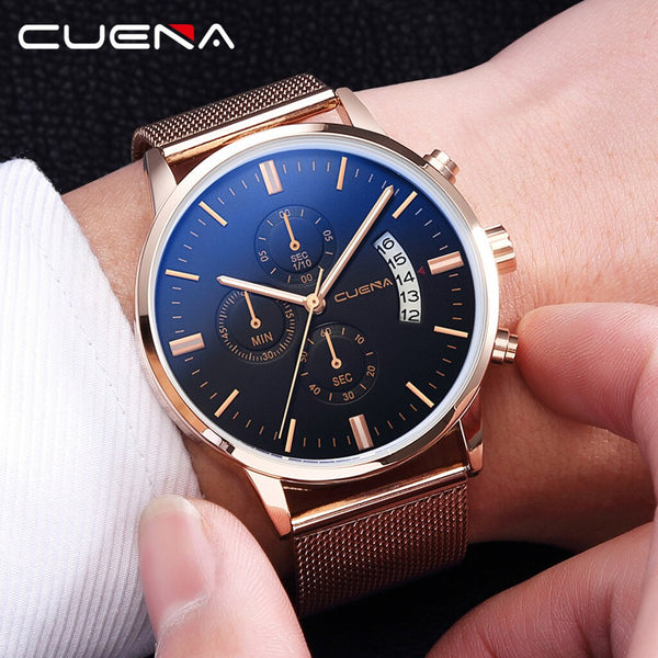 Man Watches Luxury Quartz Stainless Steel Dial Casual Bracelet Watch Mens Reloj Hombre 2019 Men Wristwatch Clock