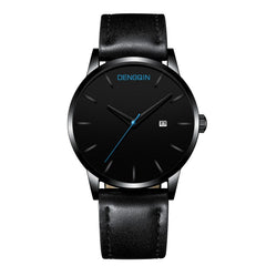 DISU Men Wrist Watch Quartz Clock Man Army Military Leather Date watch man wrist watches day date relogios masculino