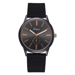 Hot Sale Women's Watches Simple Thin Scale Disc Ladies Quartz Wristwatch Gold Silicone Strap Fashion Clock Casual Reloj Mujer@50