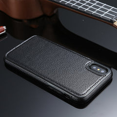 Stitching Slim PU Case For iphone XR X XS MAX Leather Ultra Thin Phone Cases for 6 6s 7 8 plus Anti-fall Cover Coque Capa