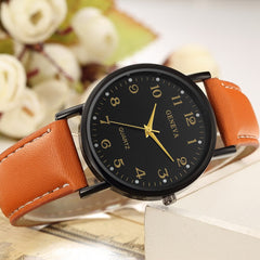 Women Men's Wrist Watch Sport Stainless Steel Case Leather Band Quartz Analog Watch Mens Reloj Hombre 2019 men wristwatch clock
