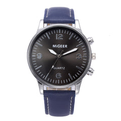Men Wrist Watch Business Leather Strap Sports Simulated Quartz watch mens new arrival in men wrist watches wristwatch mens