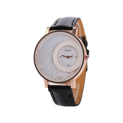 Relogio Feminino De Luxe Marque Quicksand Little Diamonds Women's Watch Montre Femme Acier Inoxydable@ 50