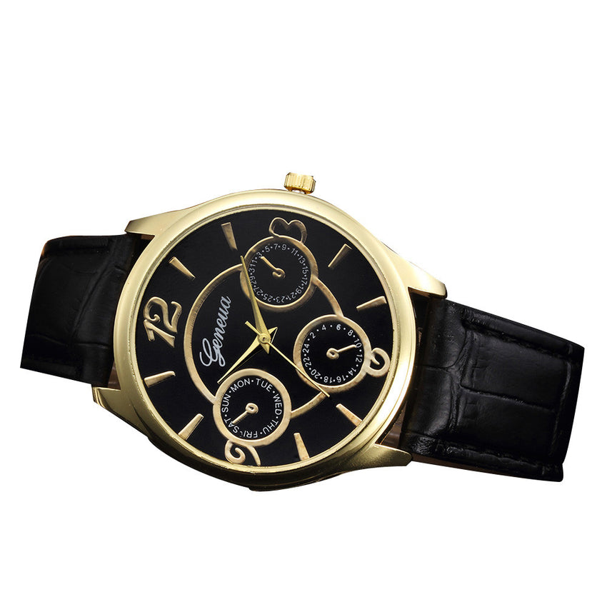 Men Wrist Watches Retro Design Leather Band Analog Alloy Quartz Watch Man Watches Mens 2019 zegarek meski relogios masculinos