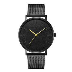 Hot Sale Women Watch Large Dial Thin Scale Clock  Business Leather Strap Quartz  Ladies  Wristwatch Simple Zegareki Damsk@50