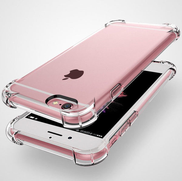 Airbag For iPhone 11 Pro XS MAX XR Crystal Clear Cover Transparent Soft TPU Cases for iphone 11Pro Max 7 8 Plus X 6 6S 5 5S SE