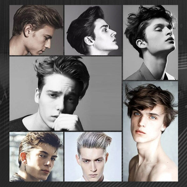 Fashion Matte Finished Hair Styling Clay Daily Use Mens Hair Clay High Strong Hold Low Shine Hair Styling Wax 50g