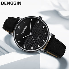 DISU Women Wrist Watch Top Brand DENGQIN Leather Casual Ladies Watches Fashion Watch 2019 Womens watches