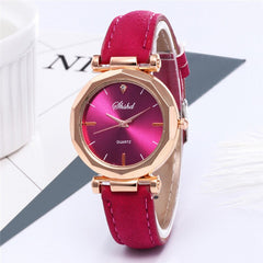 Simple Women's Watches Fashion Clock Cucko Ladies Watch Tower Minimalis Kol Saati Zegarki Damskie Reloj Mujer reloj de mujer @50