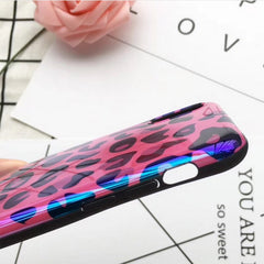 Leopard Print Blu-ray Phone Case For iphone 11 Case For iphone 6 6S 7 8 Plus X XR XS MAX Soft TPU Back Cover For iPhone 11 Pro