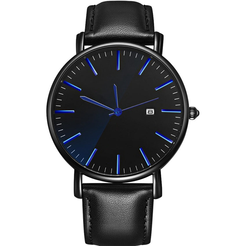 Men Wrist Watch Business Casual Design Stainless Steel Couple Quartz Analog Watch Man Reloj Hombre 2019 Men Wristwatch Clock