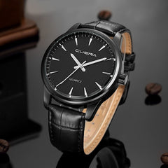 Men's Wrist Watch Date Leather Sport Quartz Noctilucent Stainless Steel watch mens watches mens 2019 men wristwatch clock