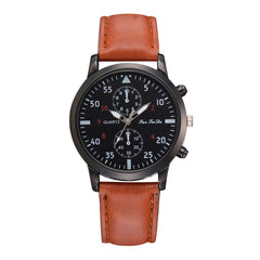 Men's Wrist Watch Fashion Leather Alloy Analog Quartz Business Watch Mens Watches Mens 2019 Men Wristwatch Clock