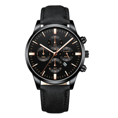 Man Watches Military Sports Luxury Analog Sport Leather Quartz Wristwatch Mens Montre Homme 2019 relojes para hombre
