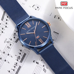MINI FOCUS Famous Wristwatch Mens Watches Top Brand Luxury Male Clock Men's Watches Quartz Watches Men Clock Relogio Masculino