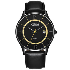 Men's Wristwatch Military Leather Waterproof Date Quartz Analog Army Quartz Watch Man Watches Mens 2019 zegarek meski