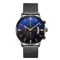 Man Watches Luxury Quartz Stainless Steel Dial Casual Bracelet Watch Mens Reloj Hombre 2019 Men Wristwatch Clock