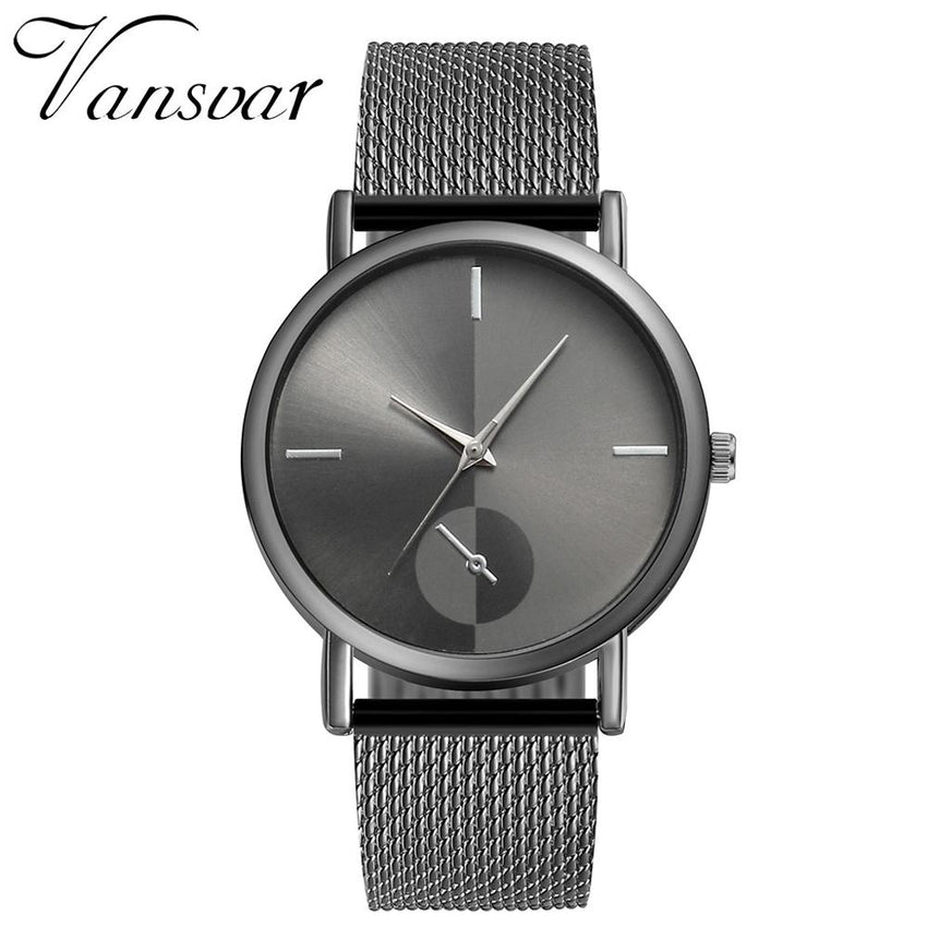 Fashion Women Watche Rose Gold Scal Dial Ladies Quartz Wristwatch  Mesh Belt Strap Casual Clock Dress Gift Relojes Para Mujer@50