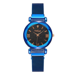 New Classic  Women's Watches  Starry Sky Ladies Quartz Wristwatch Simple Magnetic Buckle Belt Clock Luxury Relogio Feminino@50