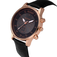 DISU Men Wrist Watch Retro Design Leather Band Analog Alloy Quartz watch men new arrival in men wristwatches mens watches