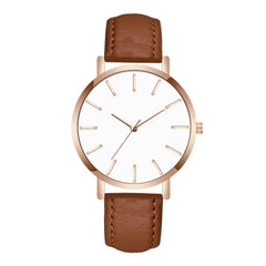 Men Wrist Watch Leather Band Analog Quartz Round Wristwatch Mens Reloj Hombre 2019 relogios masculino horloges mannen