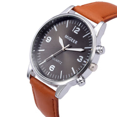 Men Wrist Watch Business Leather Strap Sports Simulated Quartz watch mens new arrival in men wrist watches wristwatch mens