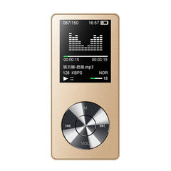 NEW Sport MP3 Player With Speaker 8G 80 Hours Full Metal MP3 Music Player With Screen Voice Recorder Video Arm Strap Earphone